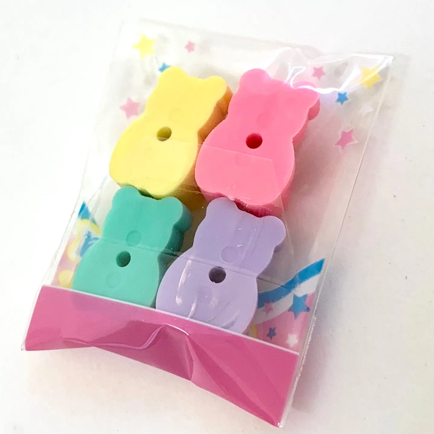 38297 IWAKO CANDY SWEETS ERASER CARD-10 CARDS