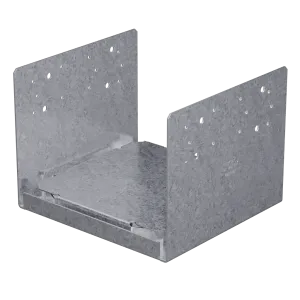 ABU ZMAX® Galvanized Adjustable Post Base for 10x10