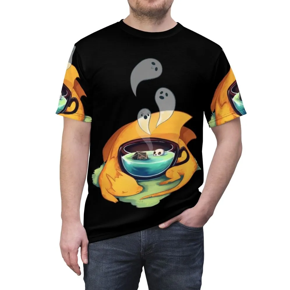 Adorable Pumpkin Dragon Graphic T-Shirt