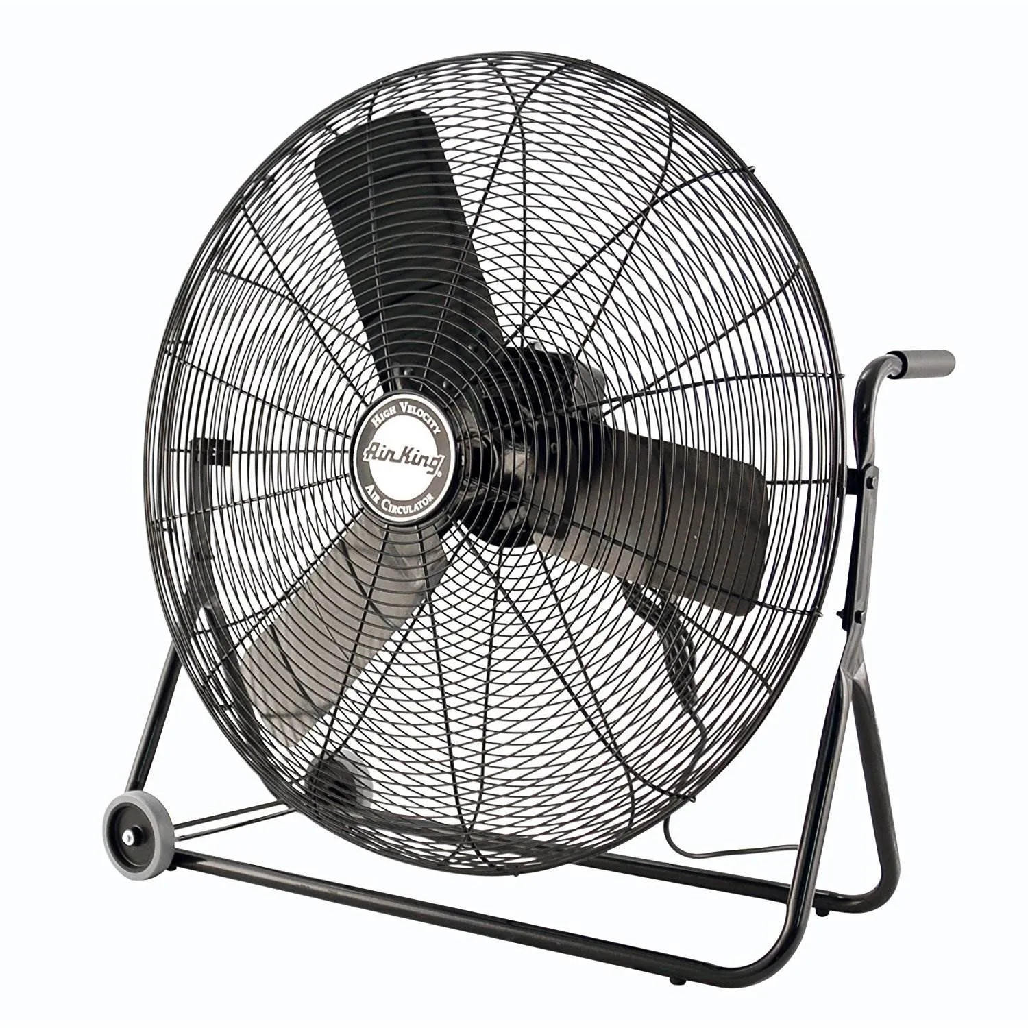 Air King 30 Inch 1/4 HP 3-Speed Indoor Industrial Open Motor Pivoting Floor Fan