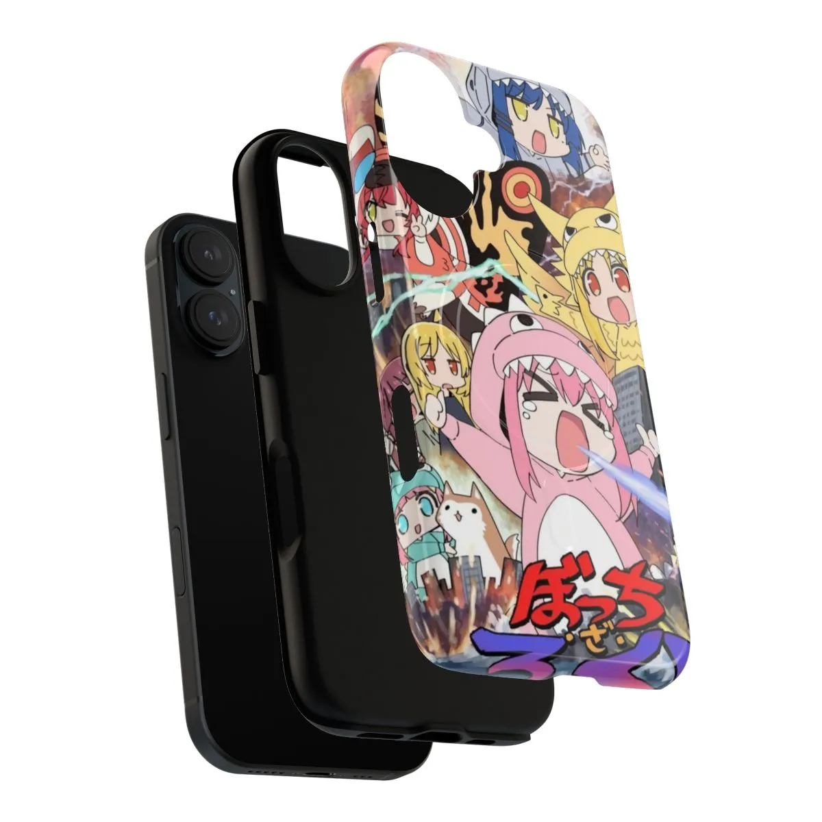 Anime Chibi Phone Case - Bocchi the Rock Inspired Accessories