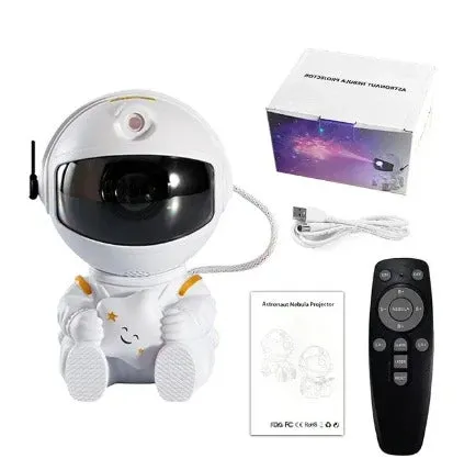 Astronaut Galaxy Projector Lamp | Led Night Light Decoration For Bedrooms – Electric