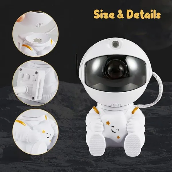 Astronaut Galaxy Projector Lamp | Led Night Light Decoration For Bedrooms – Electric