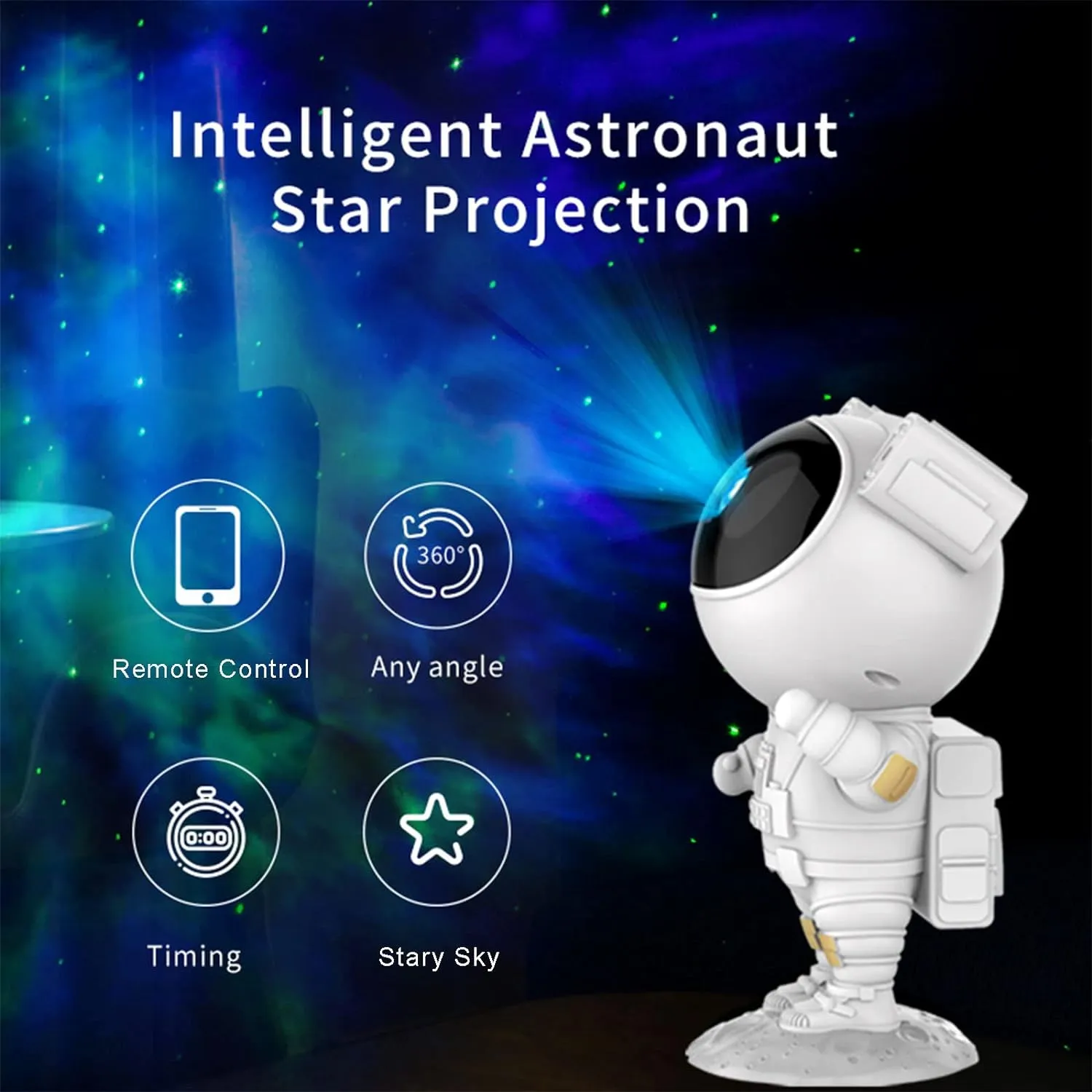 Astronaut Galaxy Projector