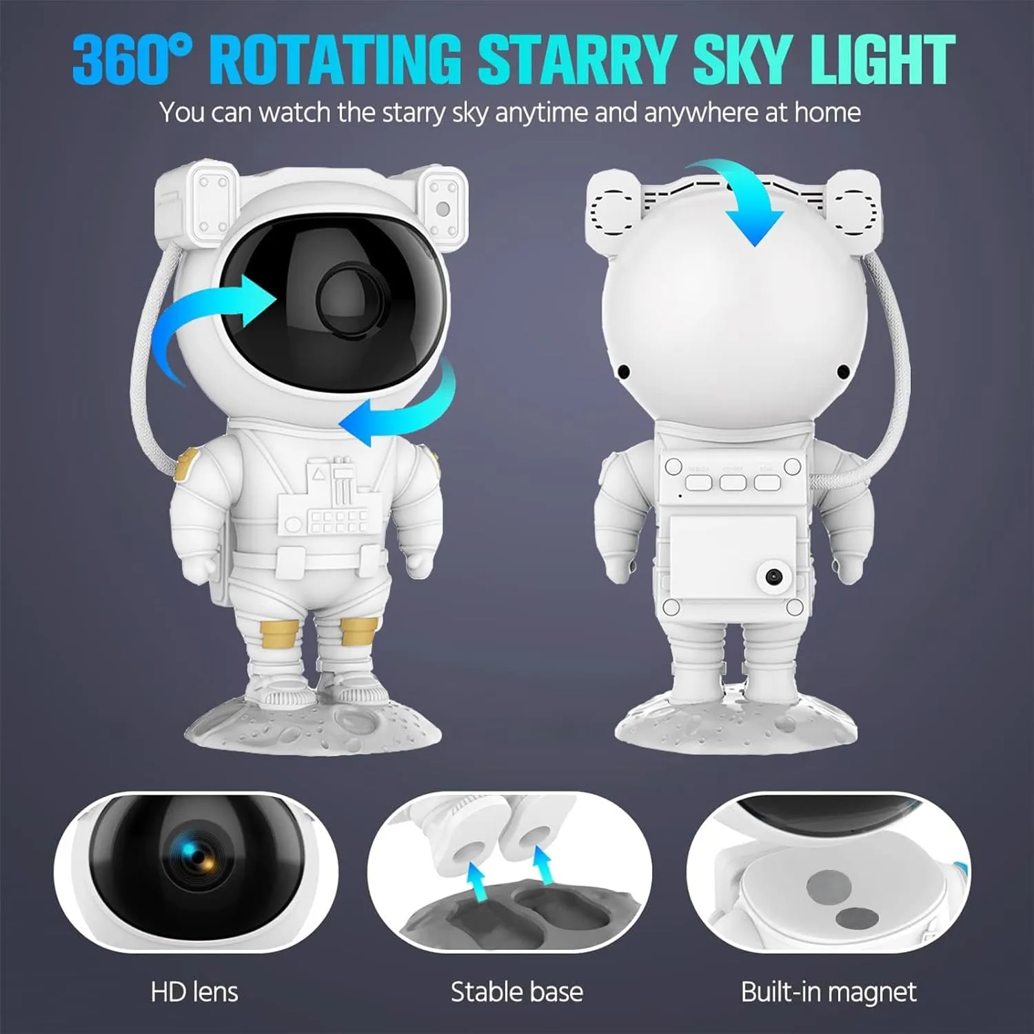 Astronaut Galaxy Projector