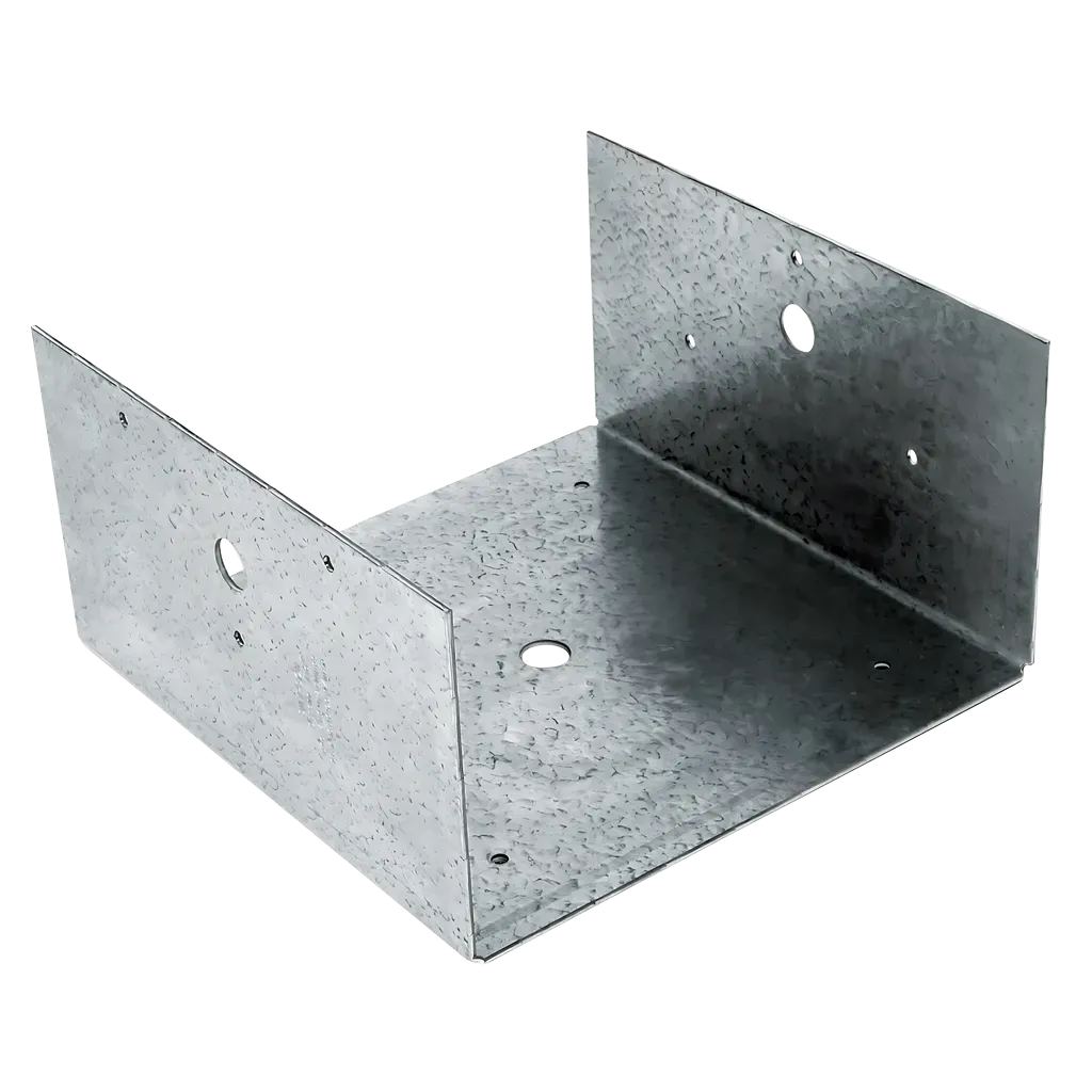 BC Galvanized Post Base for 8x