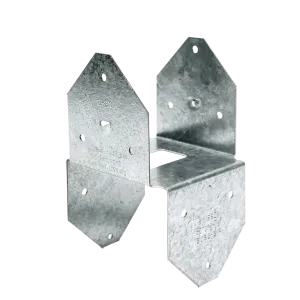 BCS ZMAX® Galvanized Post Cap for Double 2x Beam, 4x Post