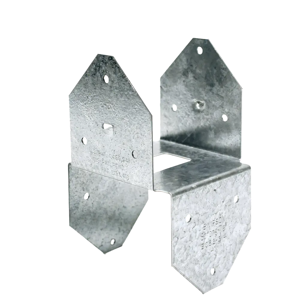 BCS ZMAX® Galvanized Post Cap for Double 2x Beam, 4x Post