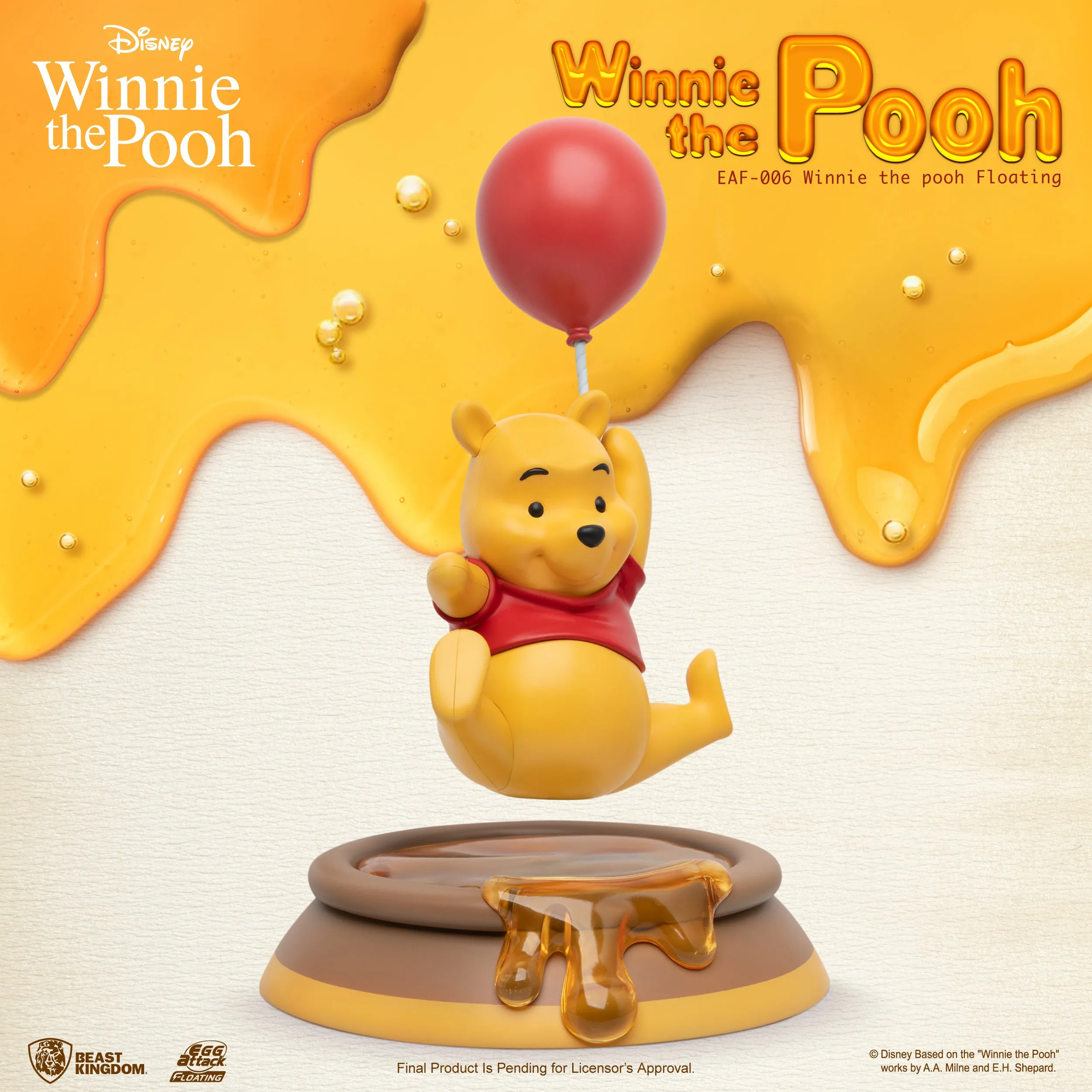 Beast Kingdom EAF-006 Winnie the pooh Egg Attack Floating