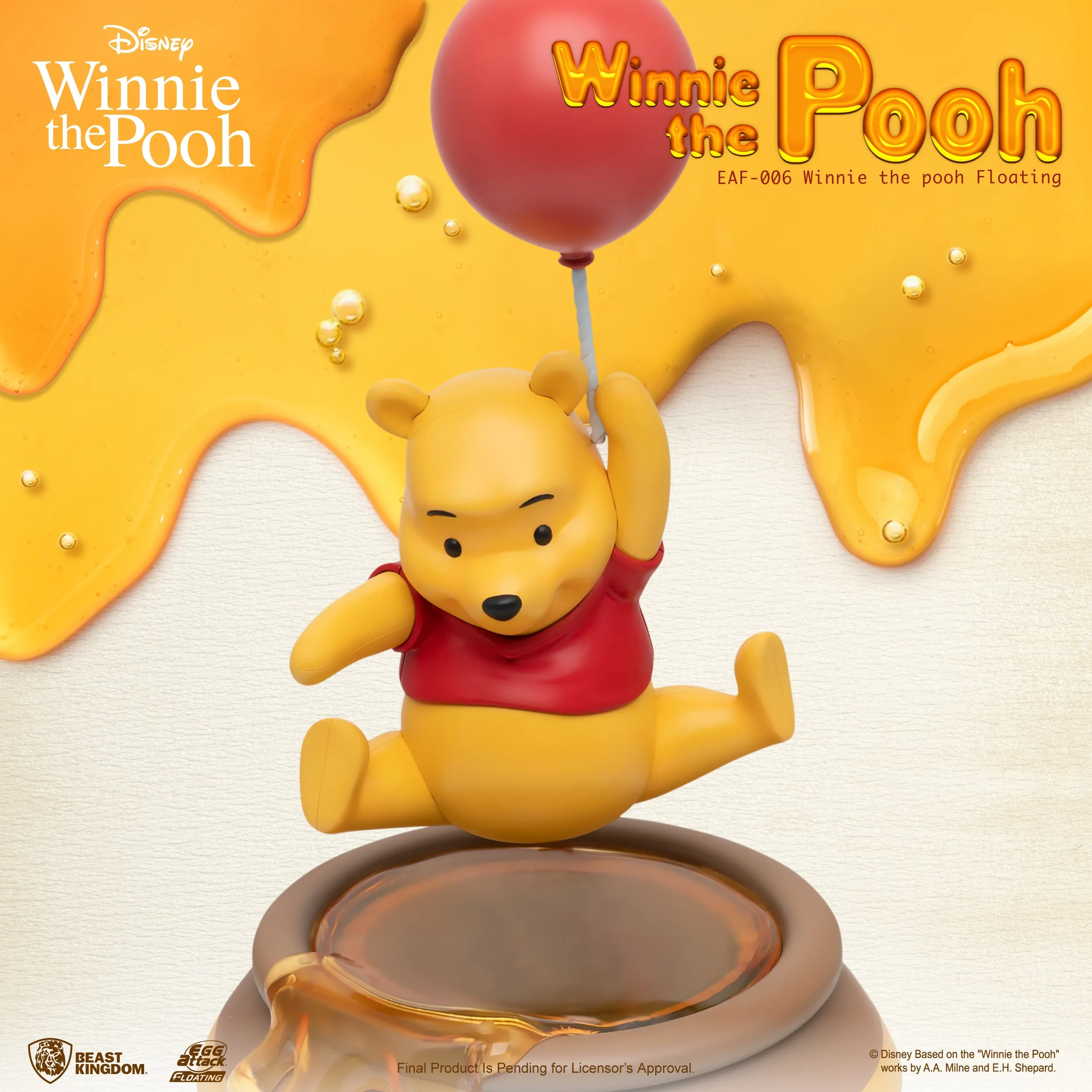 Beast Kingdom EAF-006 Winnie the pooh Egg Attack Floating