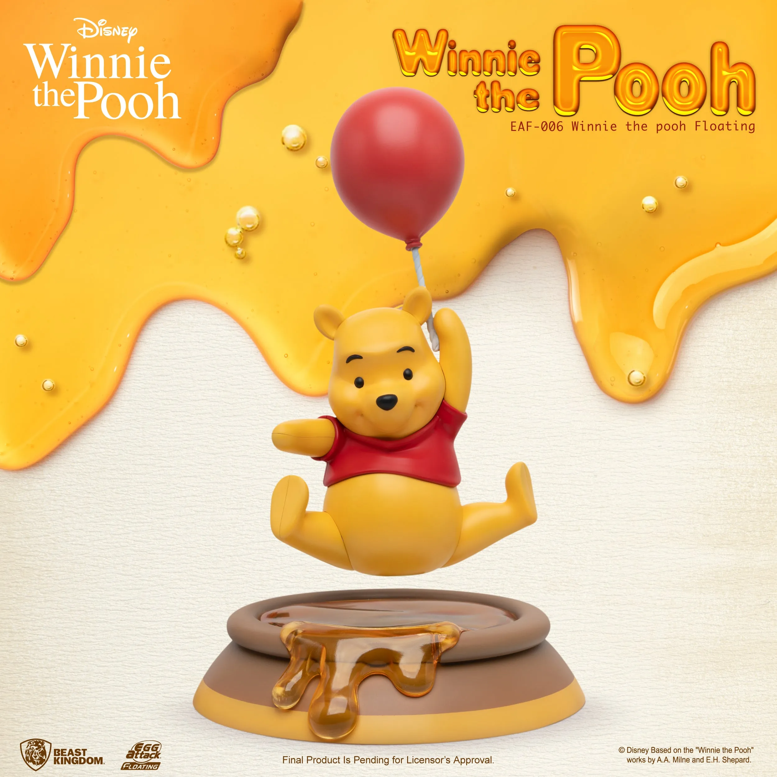 Beast Kingdom EAF-006 Winnie the pooh Egg Attack Floating