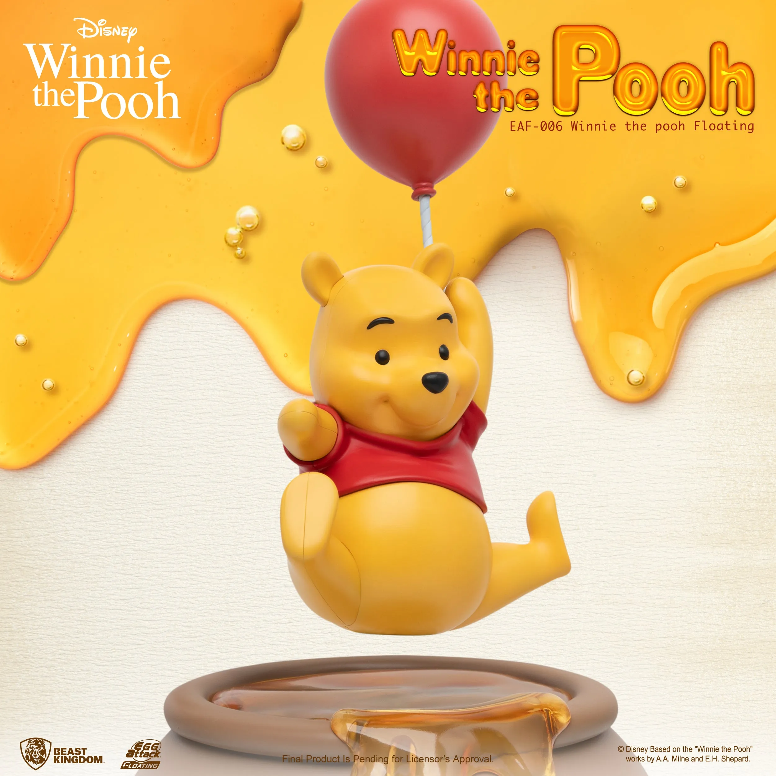 Beast Kingdom EAF-006 Winnie the pooh Egg Attack Floating