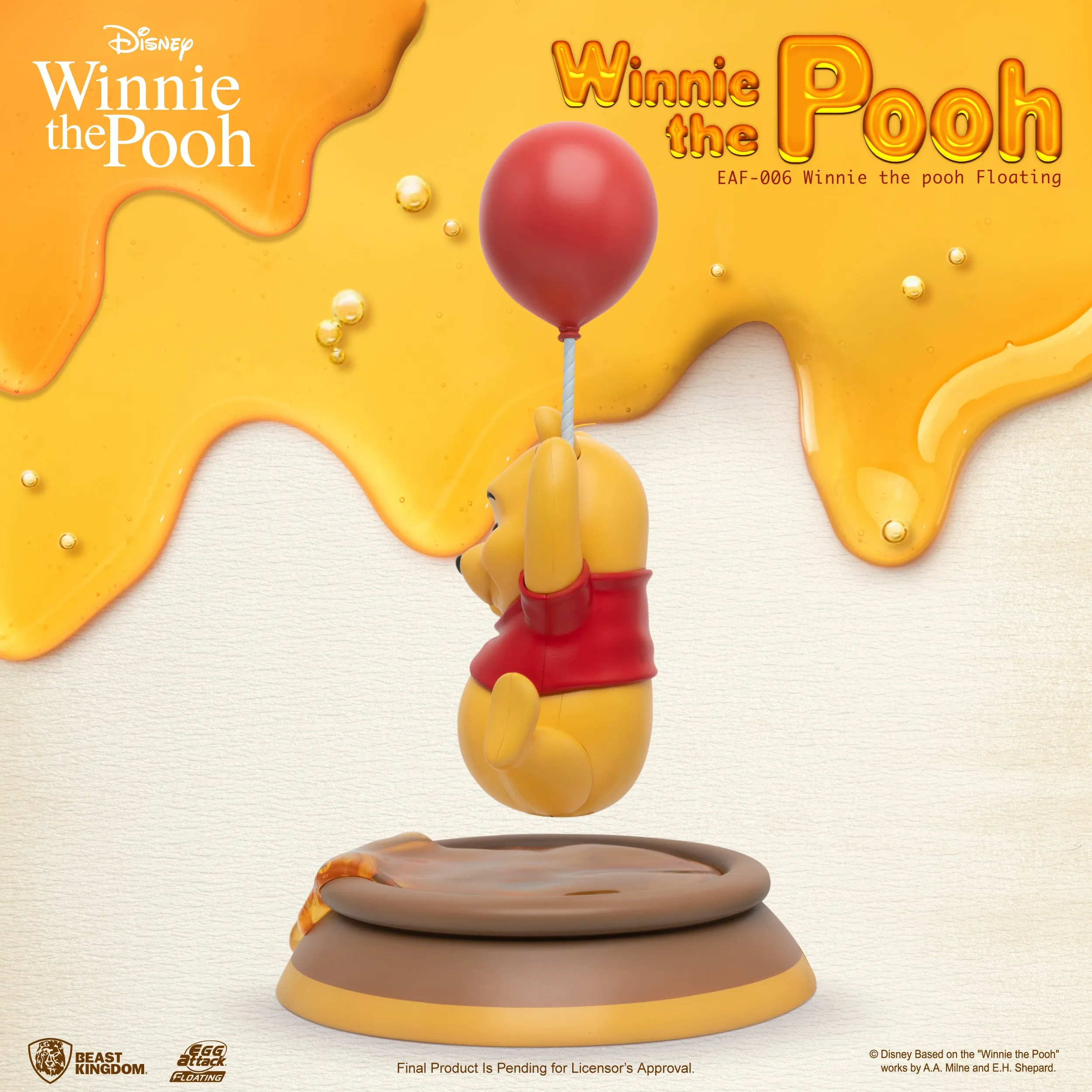 Beast Kingdom EAF-006 Winnie the pooh Egg Attack Floating