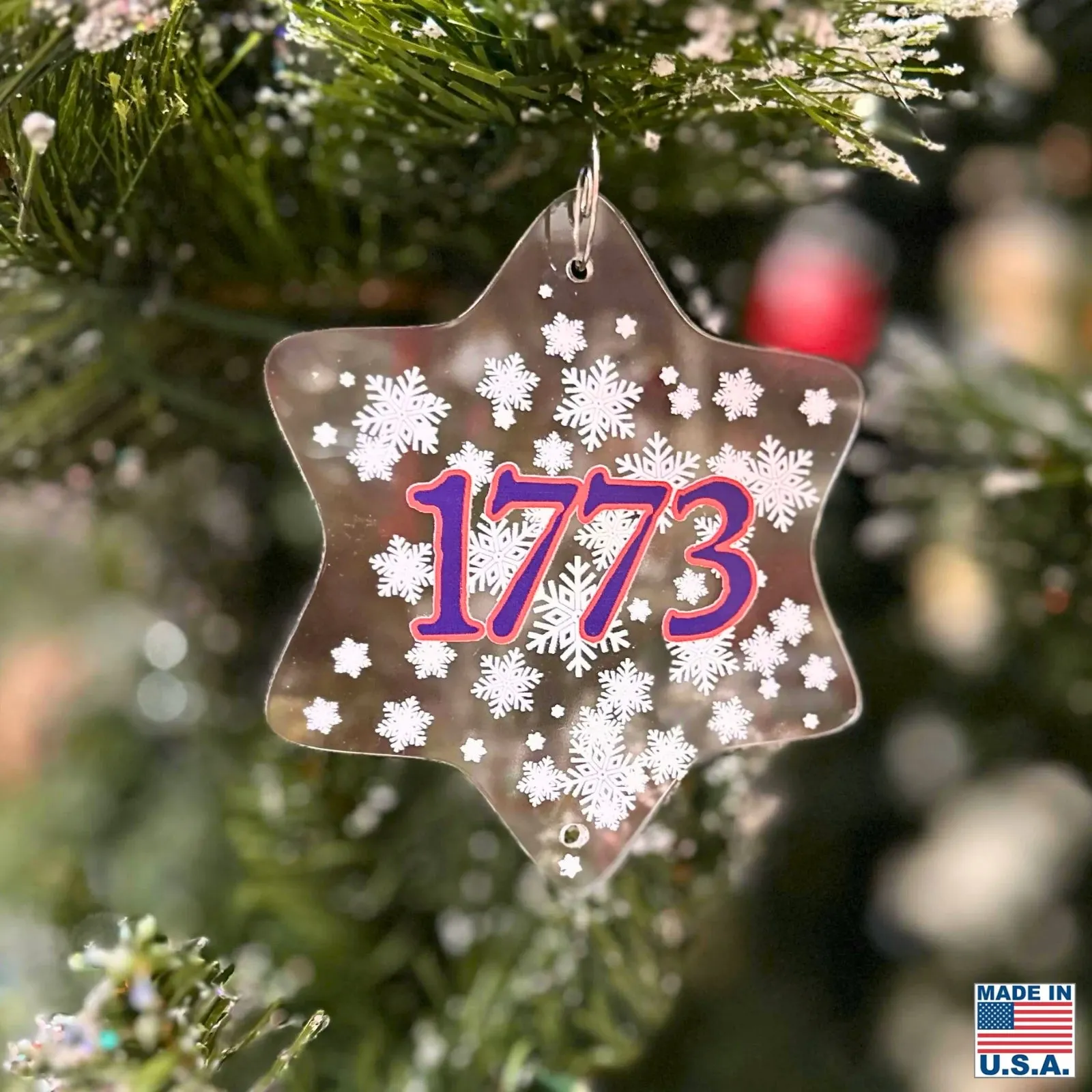 Boston Tea Party 250th Anniversary Ornament — Made in America