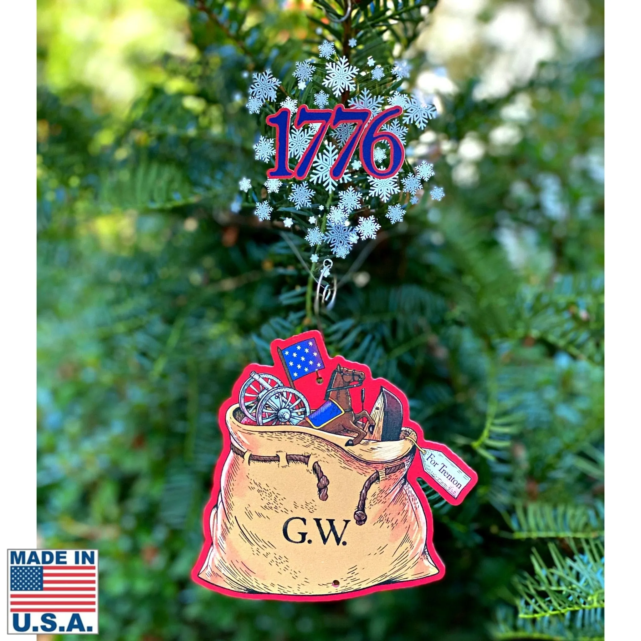 Boston Tea Party 250th Anniversary Ornament — Made in America