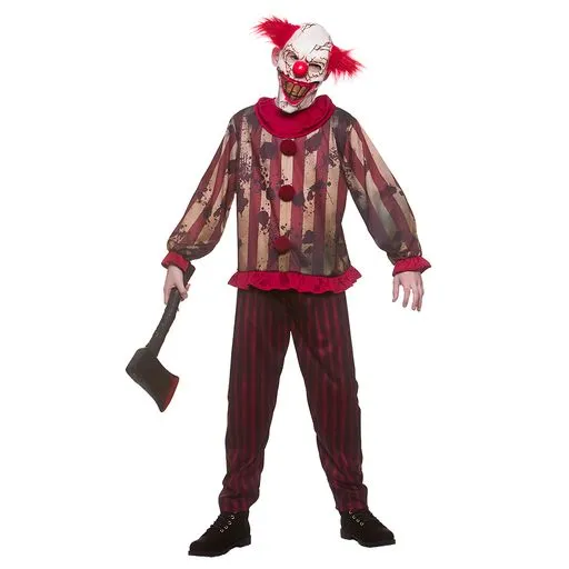 Boys Vintage Circus Clown Costume