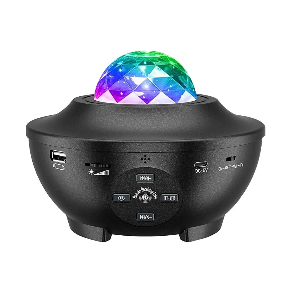 CRONY YK-1 Star lights Galaxy Projector, Star Projector 3 in 1 Night Light Projector w/LED Nebula Cloud with Bluetooth Music karaoke Speaker