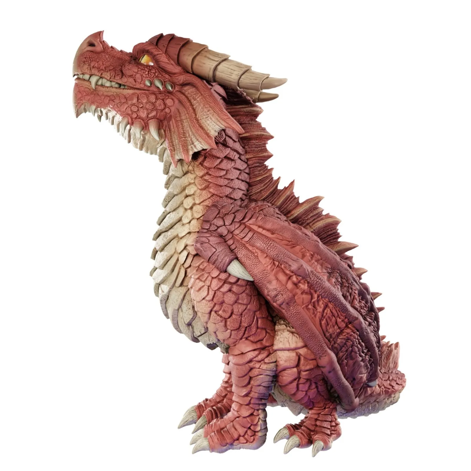 D&D Replicas of the Realms: Red Dragon Wyrmling Foam Figure - 50th Anniversary