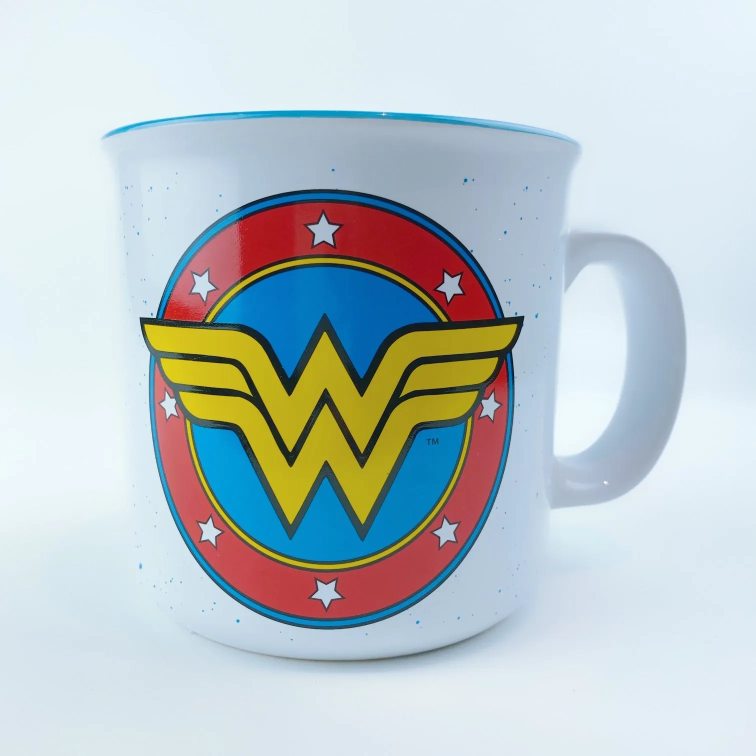 DC Comics Wonder Women Insignia Ceramic Large Size Mug Cup - Official Licensed