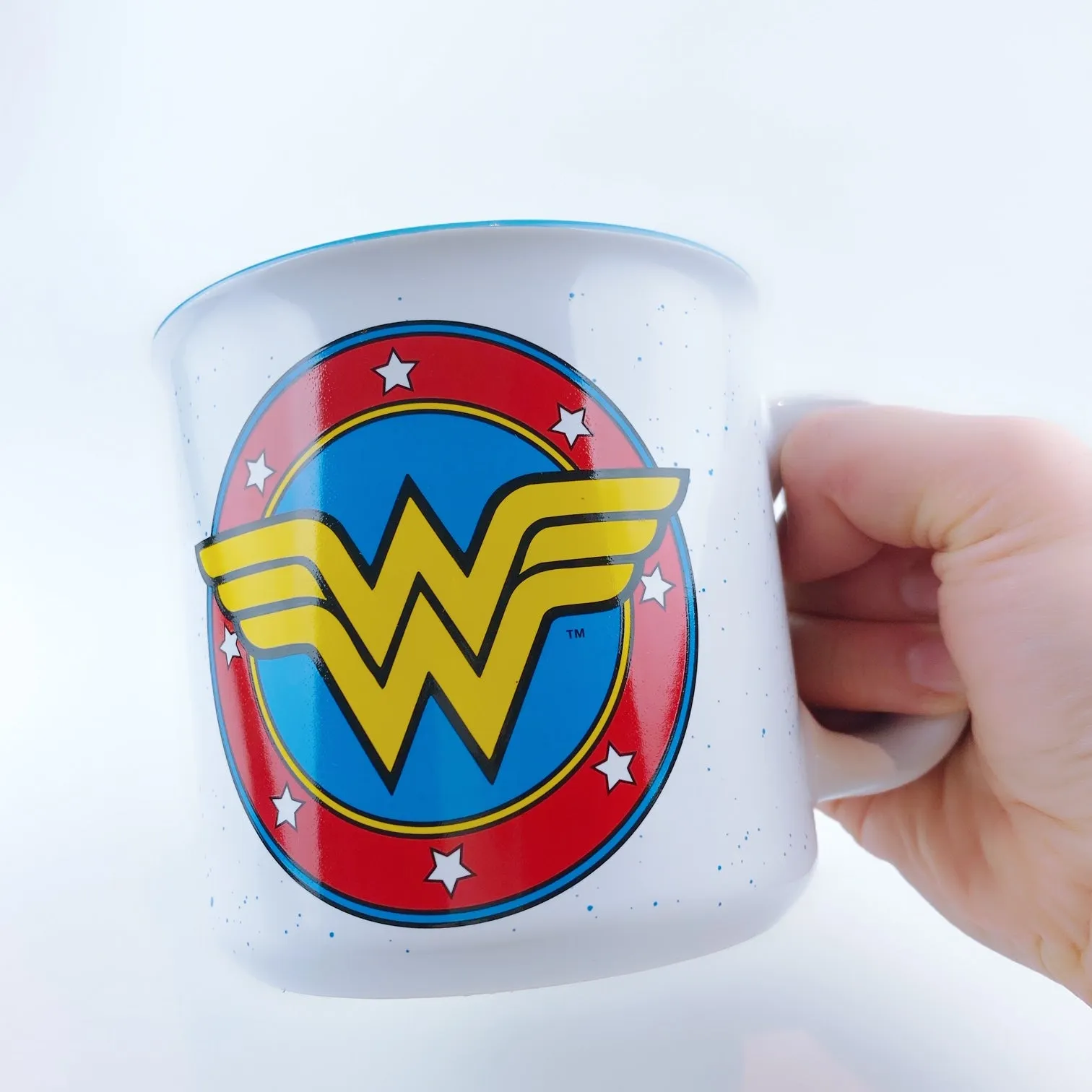 DC Comics Wonder Women Insignia Ceramic Large Size Mug Cup - Official Licensed