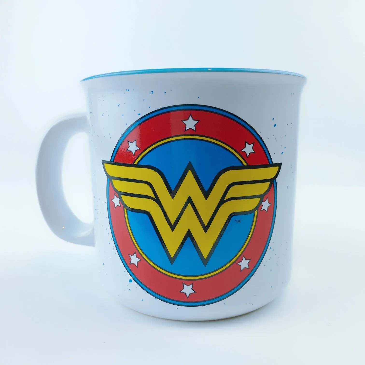 DC Comics Wonder Women Insignia Ceramic Large Size Mug Cup - Official Licensed