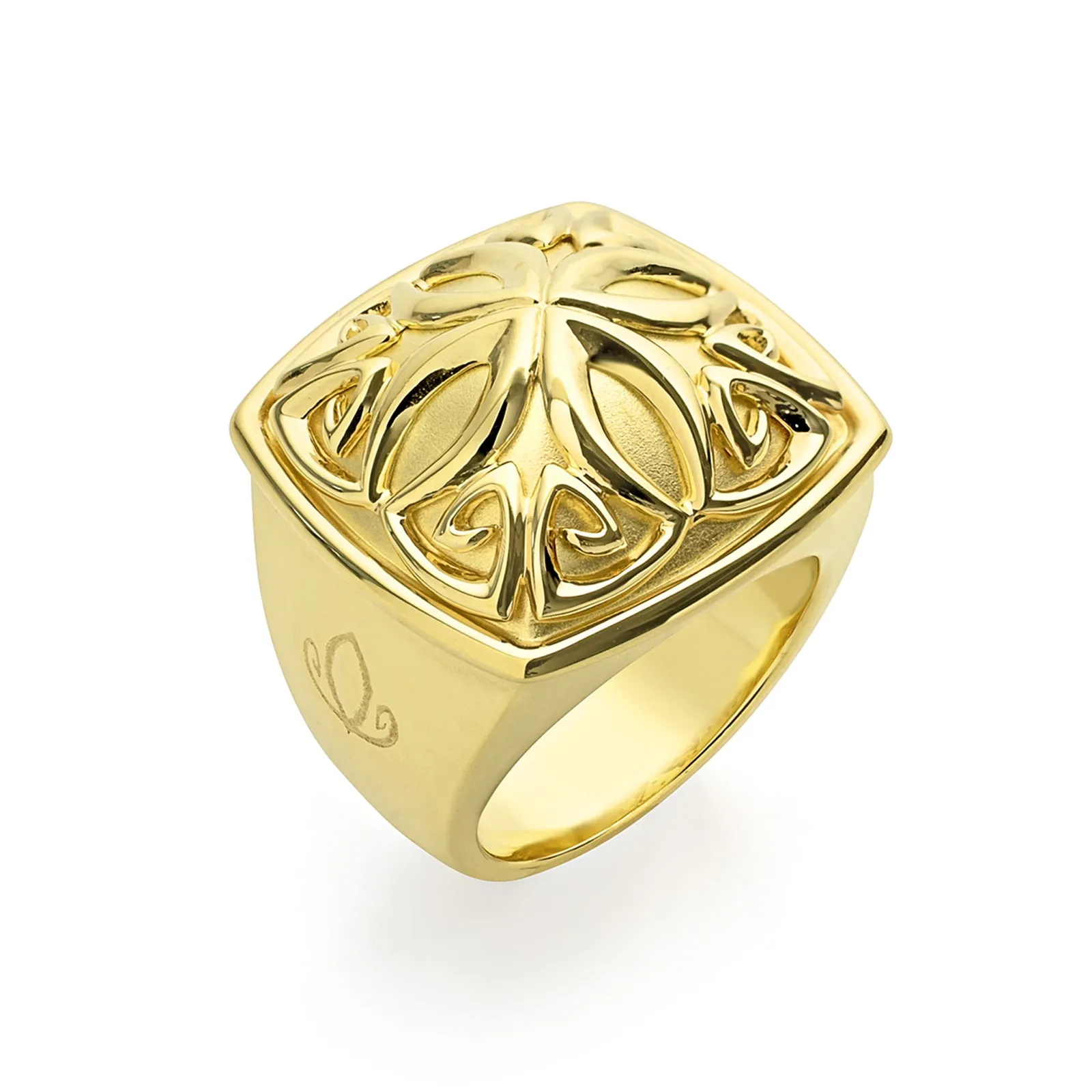 Empress Ring Large - 18K Gold Vermeil