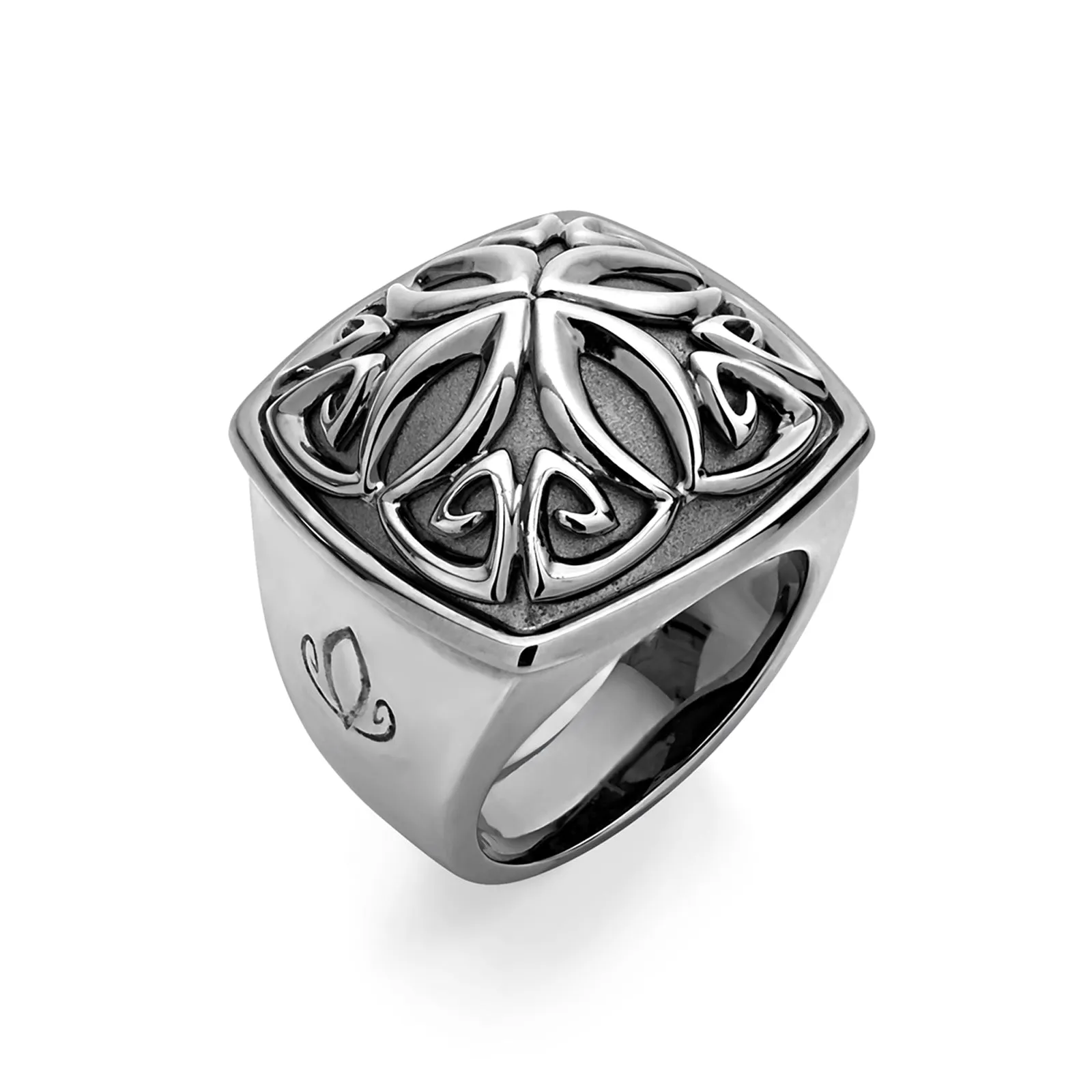 Empress Ring Large - Black Ruthenium Vermeil