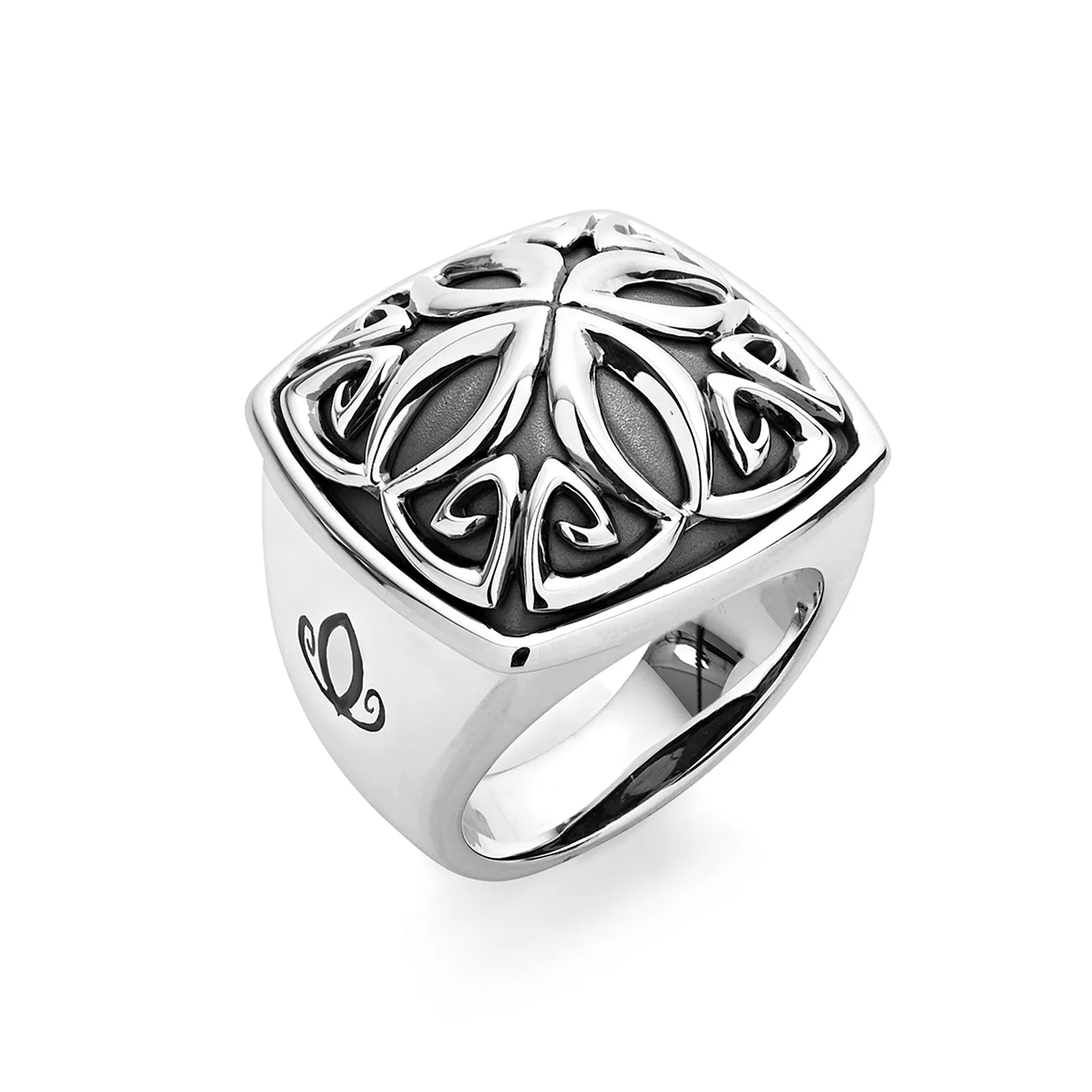 Empress Ring Large - Sterling Silver