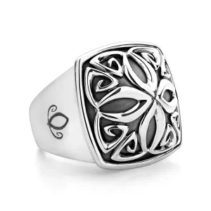 Empress Ring Large - Sterling Silver