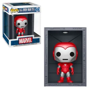 Funko Marvel Iron Man Hall of Armor Iron Man Model 8 1038 Silver Centurion Iron Man Deluxe Pop! Vinyl Figure