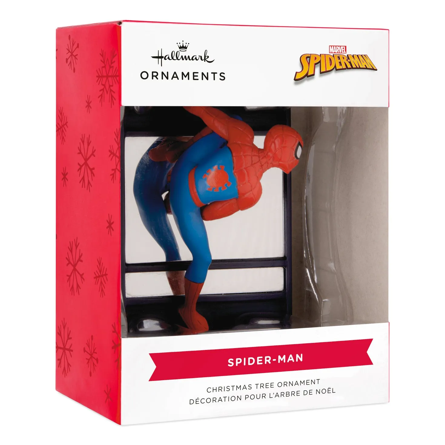 Hallmark Christmas Ornament - Marvel Spider-Man on Window