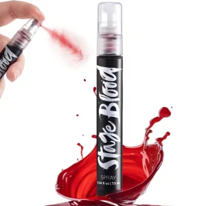 Halloween Fake Blood Spray, Stage Blood Bottle, Dripping Blood Face Paint