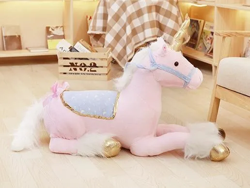 Jumbo Riding Unicorn (3 Colors)