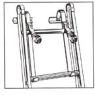 Ladder Hook: with Wheel