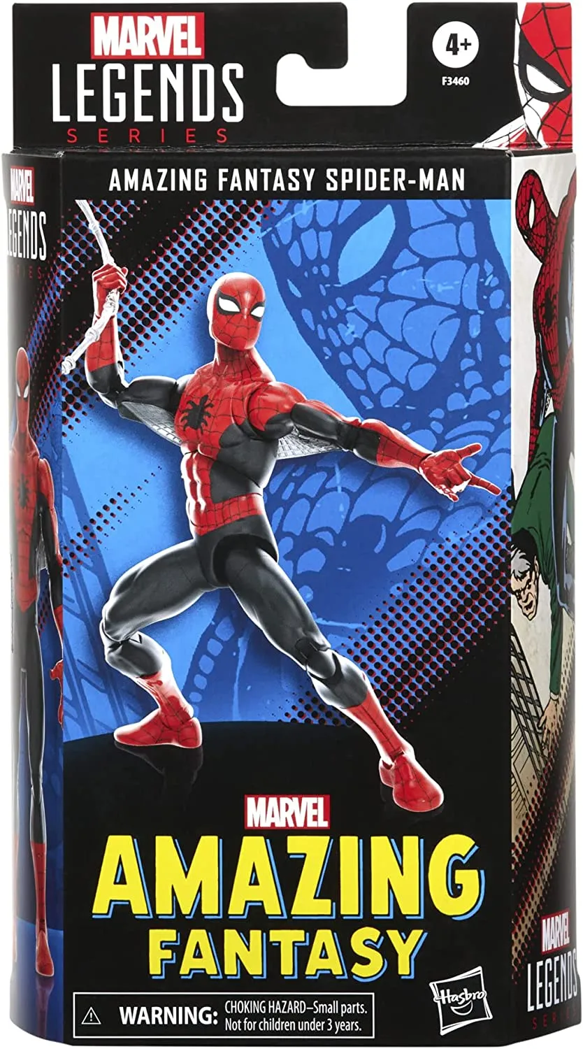 Marvel Legends Amazing Fantasy Spidey Action Figure, 6 Inch