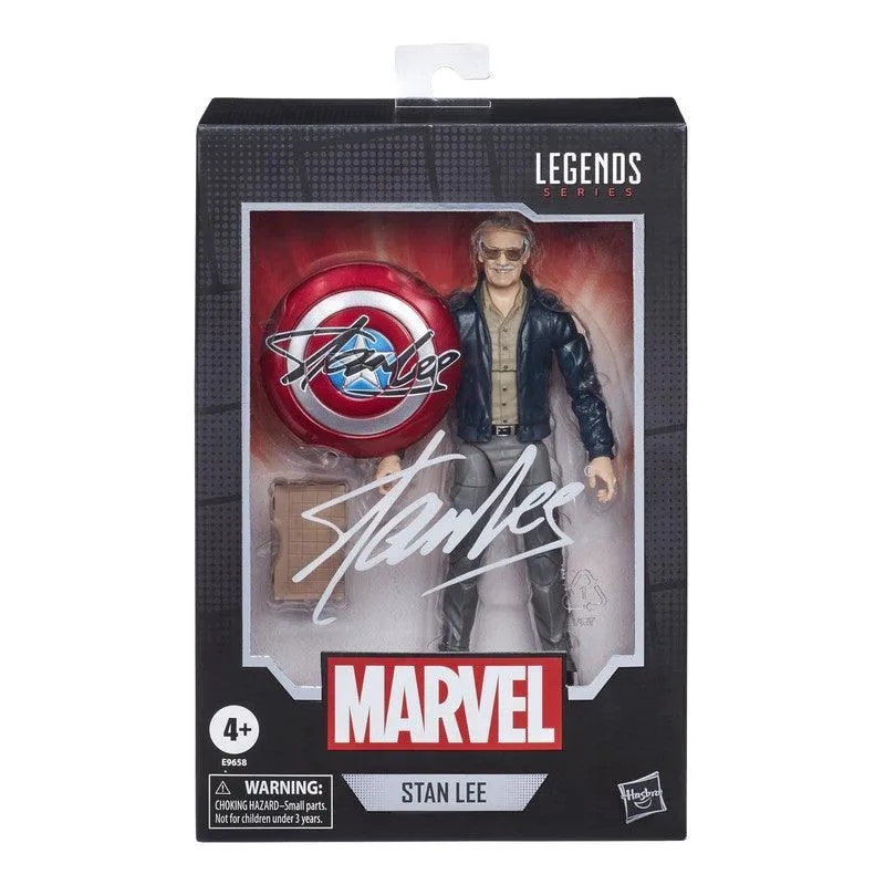 Marvel Legends Series 6-inch Collectible Action Figure Toy Marvel's The Avengers cameo Stan Lee, Accessories