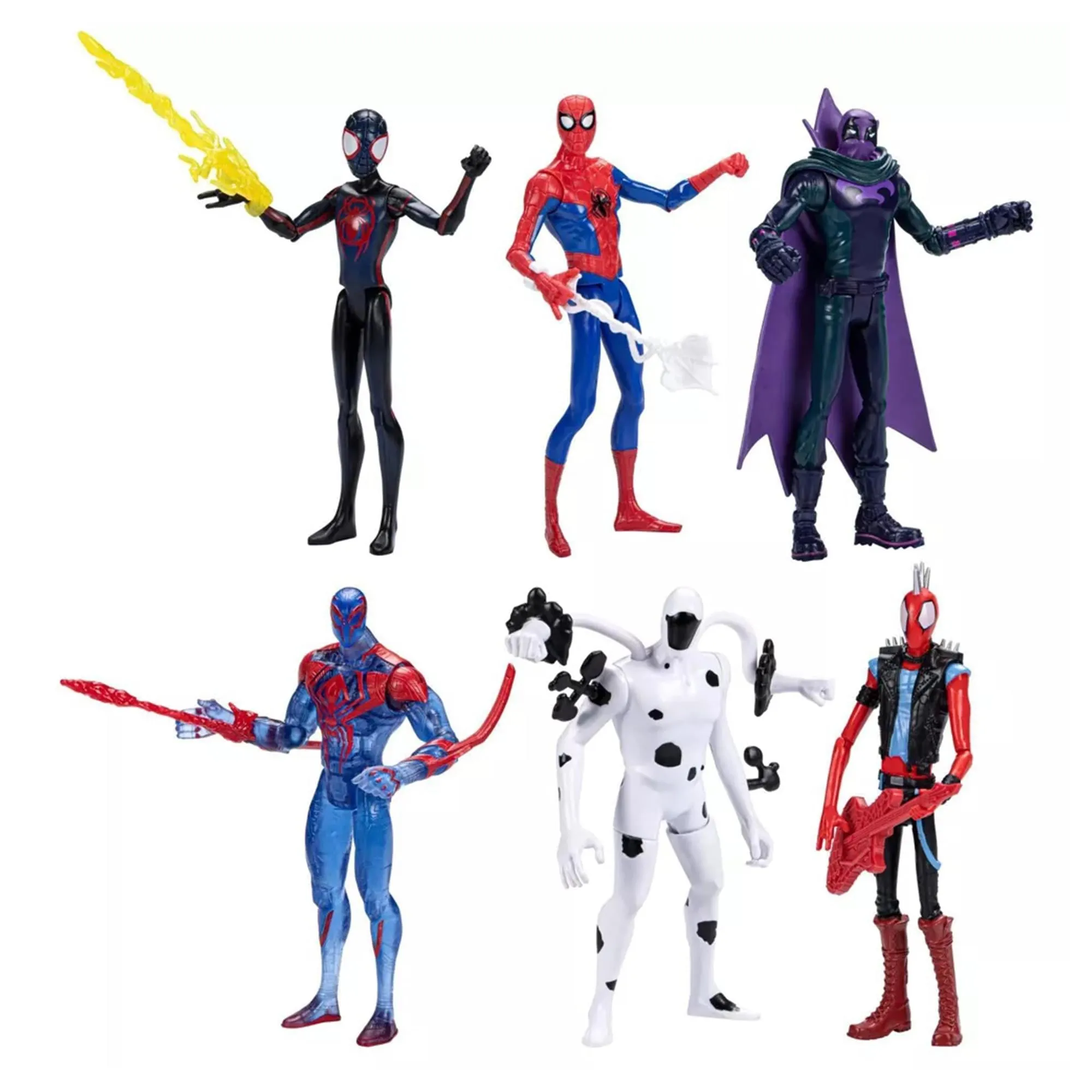 Marvel Spider-Man Across the SpiderVerse 6 Inch Ultimate Showdown Figure 6-Pack