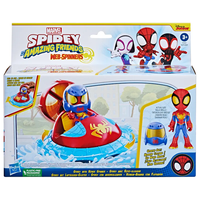 Marvel Spidey & His Amazing Friends Webspinner Vehicle Assortment