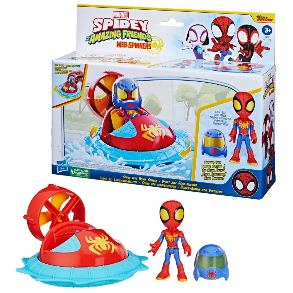 Marvel Spidey And His Amazing Friends Web-Spinners - Spidey With Hover Spin