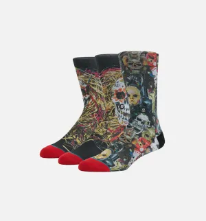 Masquerade Socks (Mens) - Black