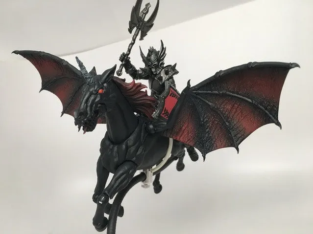 MIGHTY STEEDS - DARK PEGASUS AND UNICORN CREATURE KIT - ACTION FIGURE ACCESSORIES - WHOLESALE