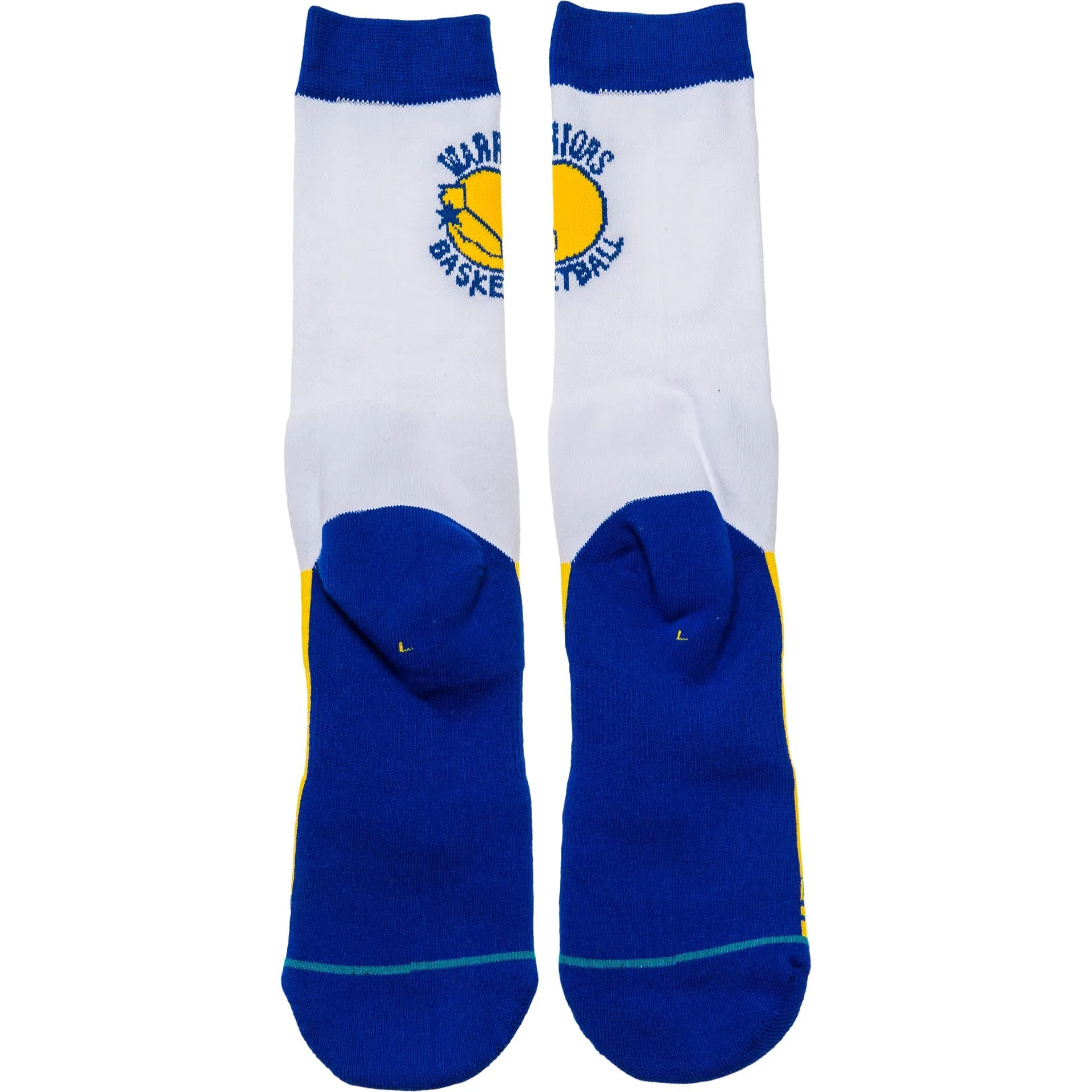 NBA Golden State Warriors Socks (Mens) - White/Blue