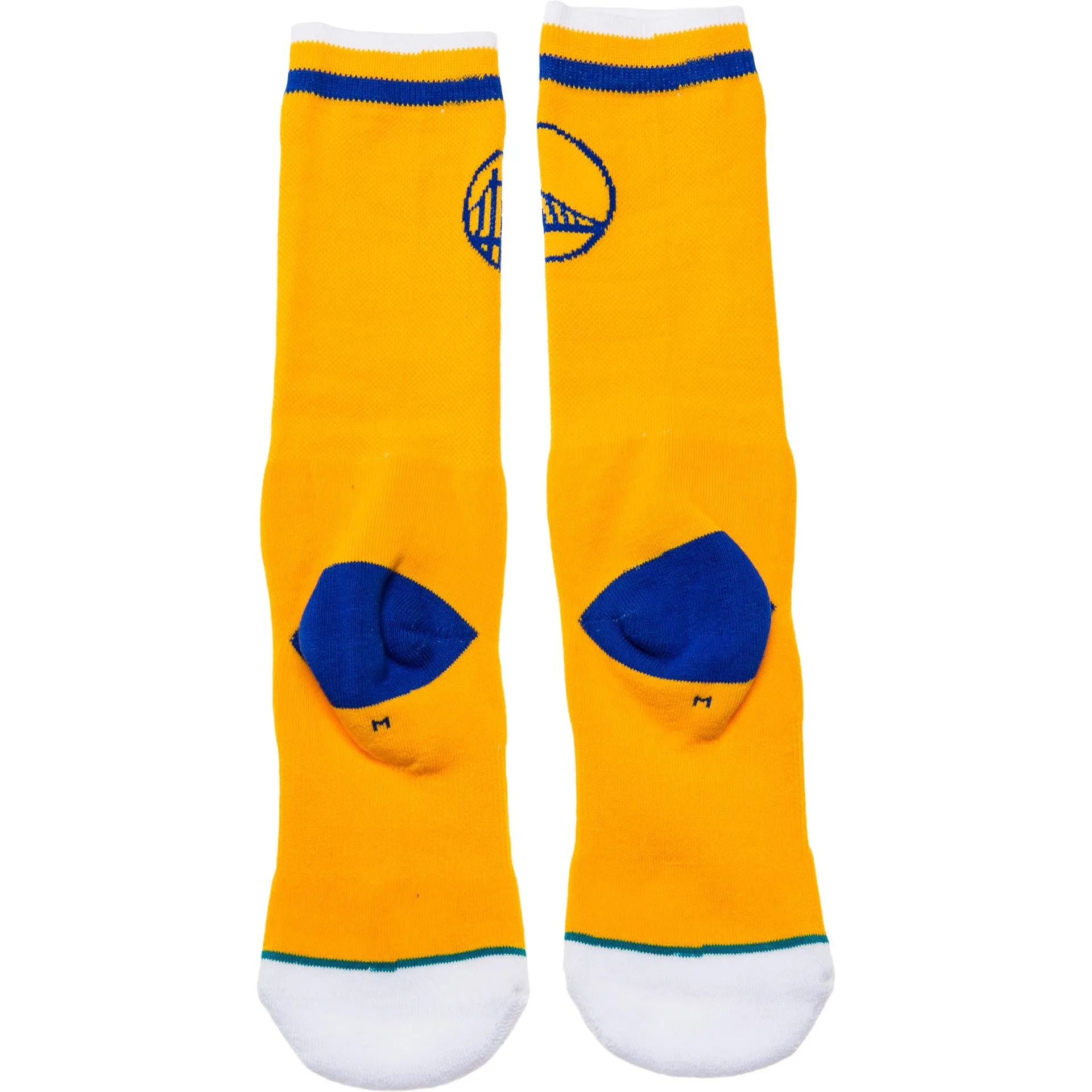 NBA Golden State Warriors Socks (Mens) - Yellow