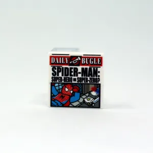 Newspaper - Super hero or super zero  - 2x2 Tile