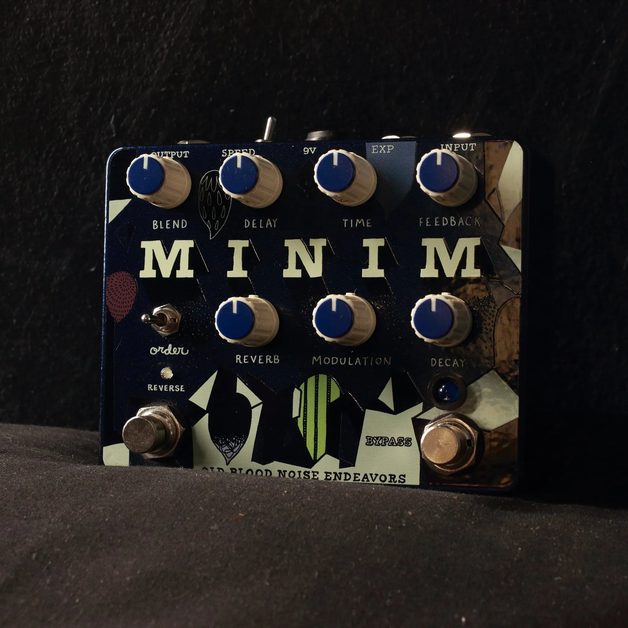 Old Blood Noise Endeavors Minim Reverb Delay & Reverse Pedal