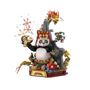 Pantasy Kung Fu Panda Dragon Warrior Spring Festival Brick Kit