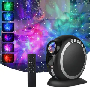 PQ Bluetooth Music Star Projector Night Light Remote Control