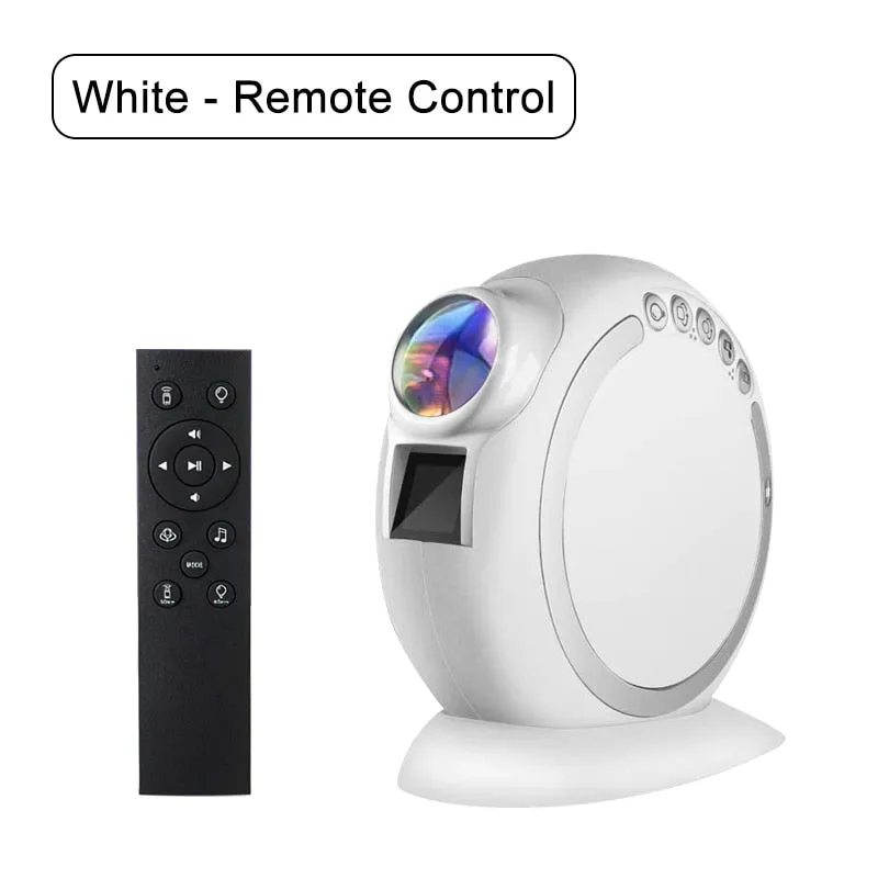 PQ Bluetooth Music Star Projector Night Light Remote Control