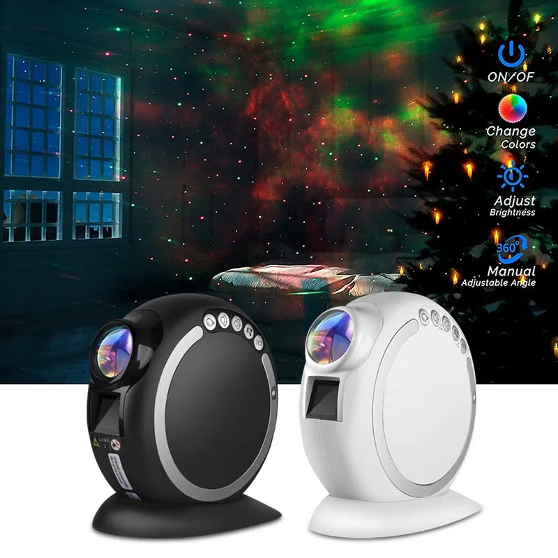 PQ Bluetooth Music Star Projector Night Light Remote Control