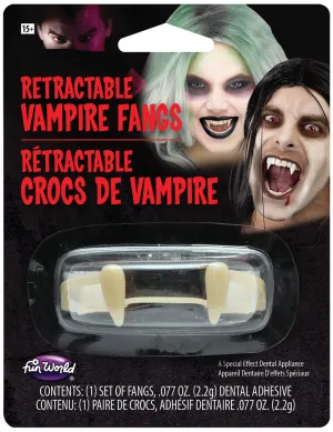 Retractable Vampire Fangs